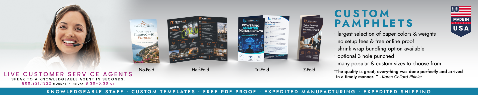 Custom Pamphlets