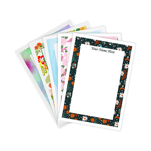 5” x 7” 5” x 7”