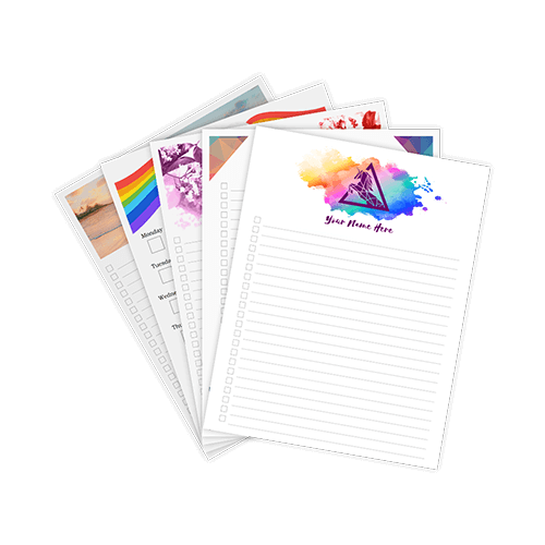 8.5” x 11” 8.5” x 11”