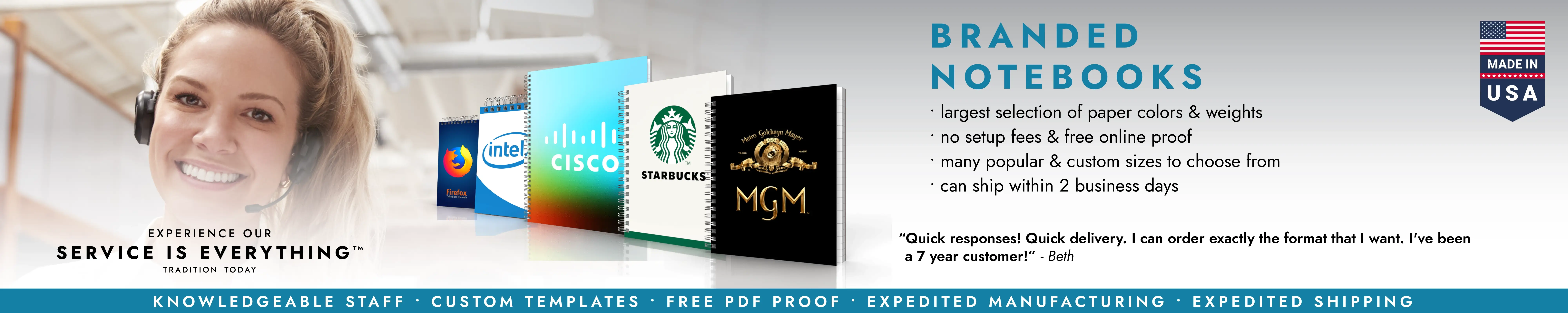 Custom Branded Notebooks