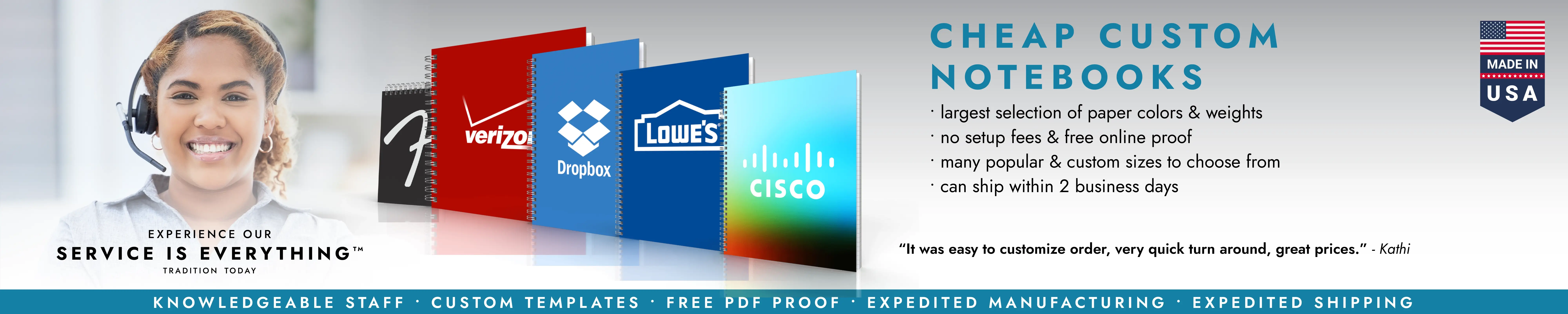 Cheap Custom Notebooks