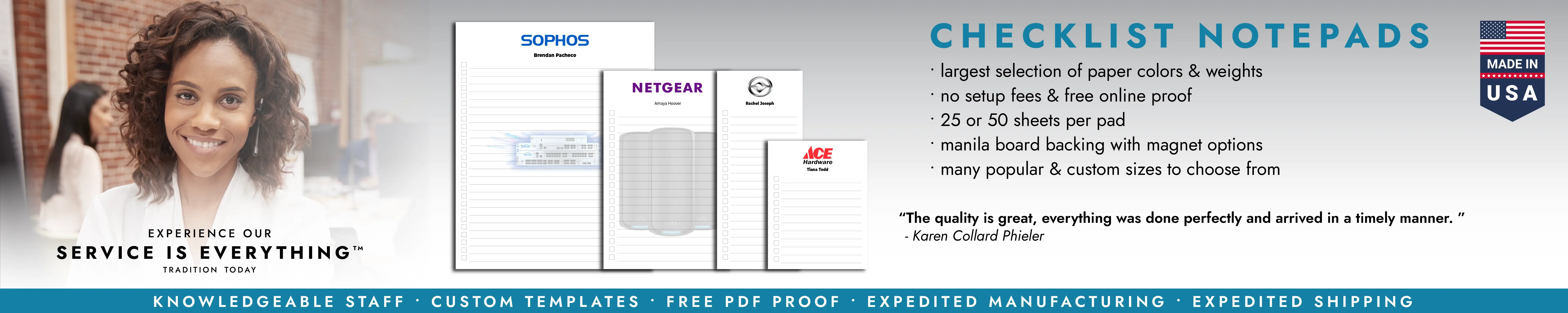 Things To Do Checklist Notepads