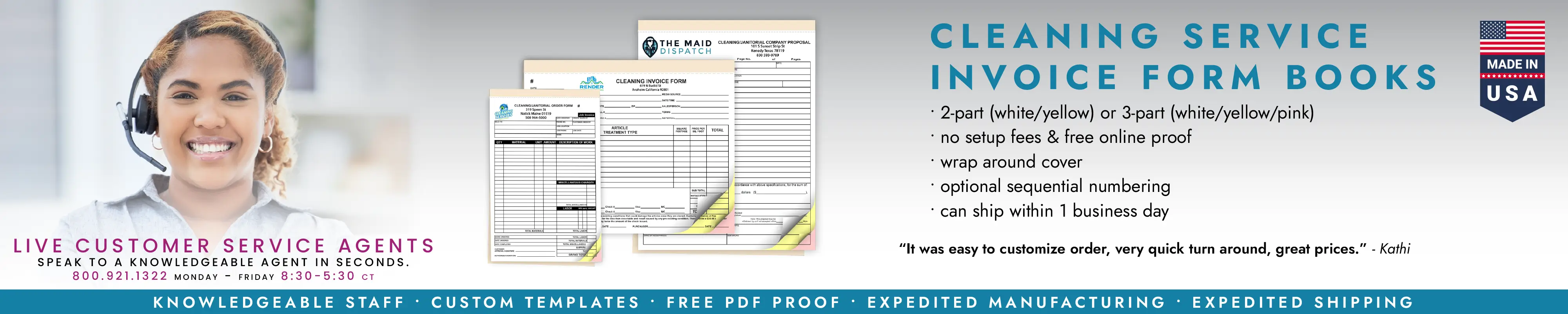 Cleaning Service Invoice Form Books