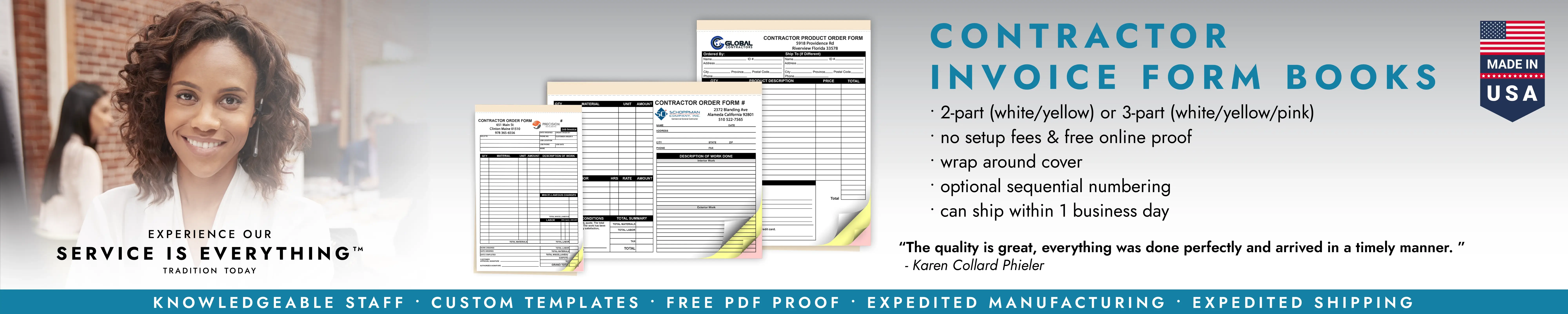 Contractor Invoice Form Books