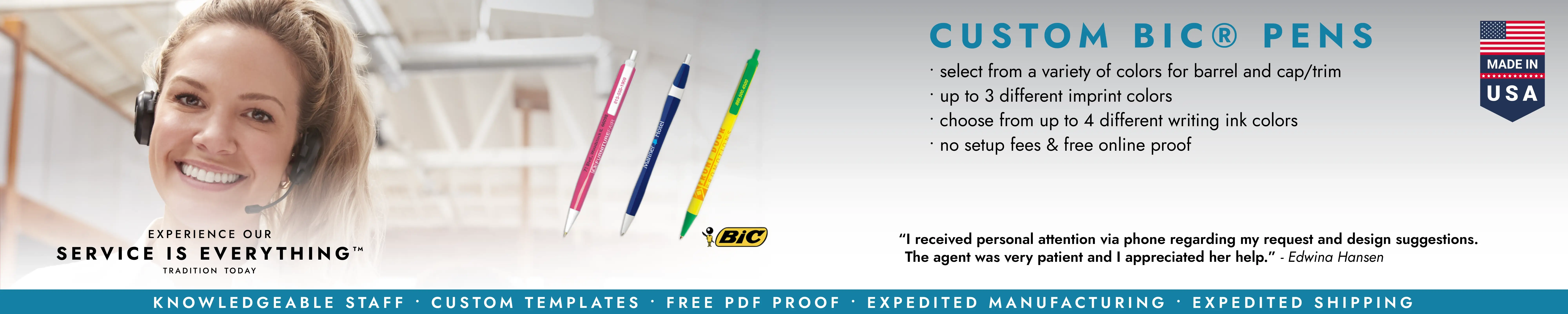 Custom BIC® Pens