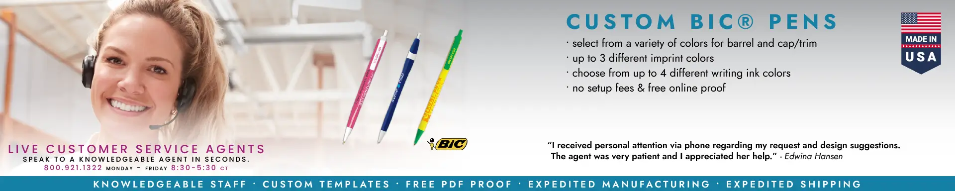 Custom BIC® Pens