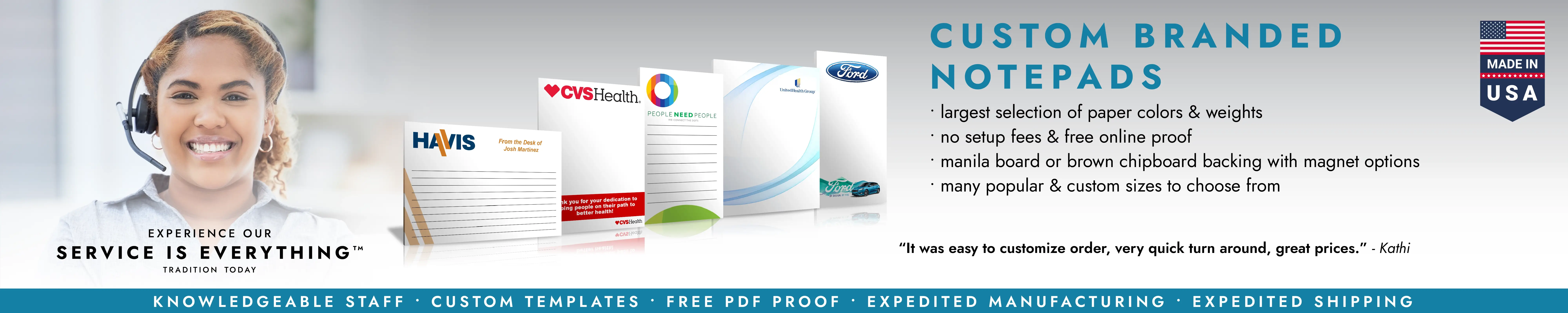 Custom Branded Notepads | PrintPPS.com®