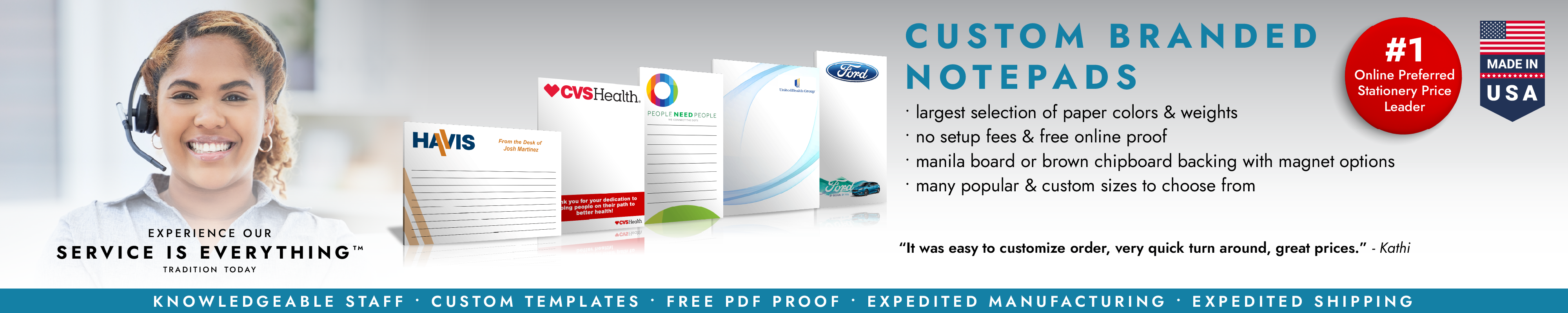 Custom Branded Notepads