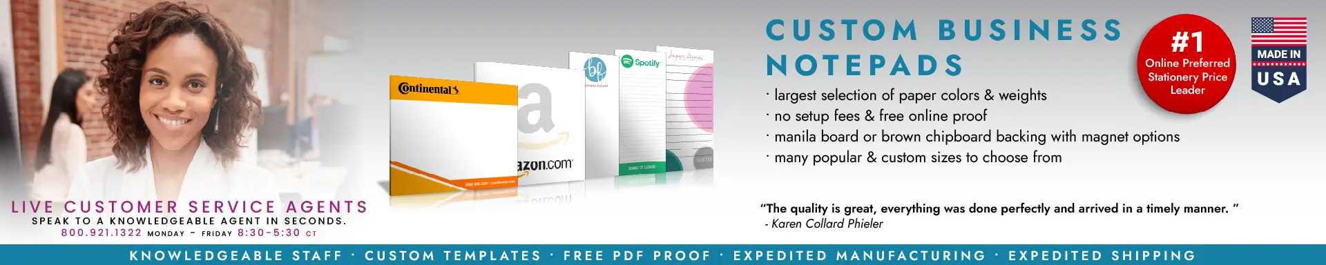 Custom Branded Notepads