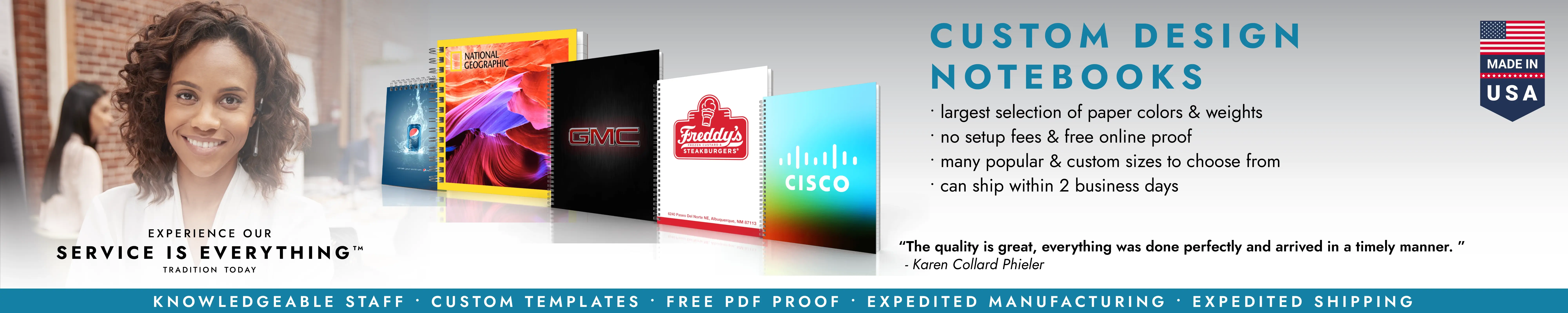 Custom Design Notebooks