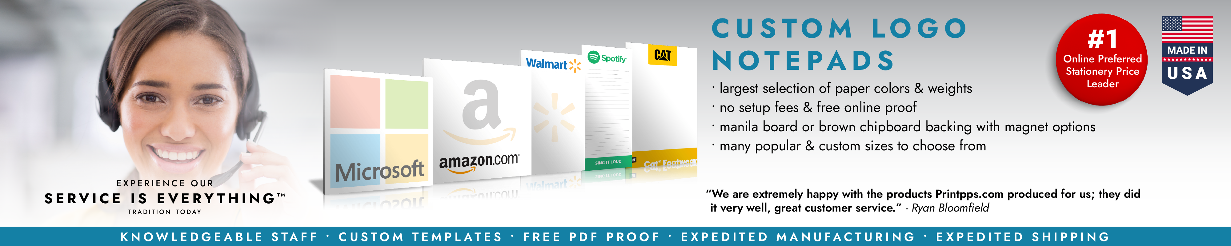 Custom Logo Notepads