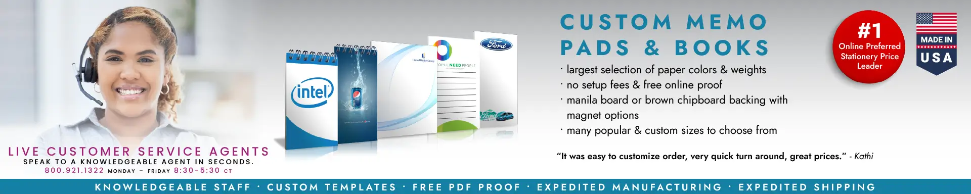 Custom Memo Notepads