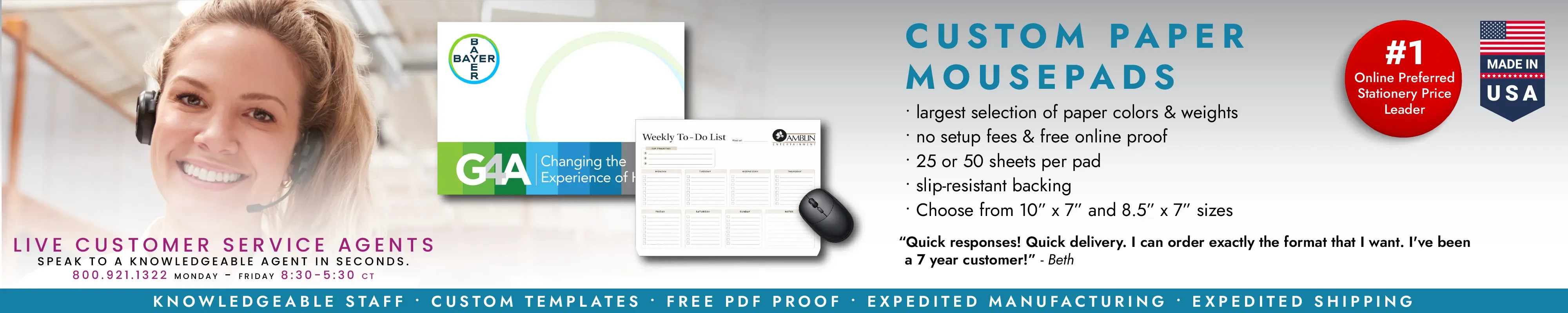 Custom Notepads