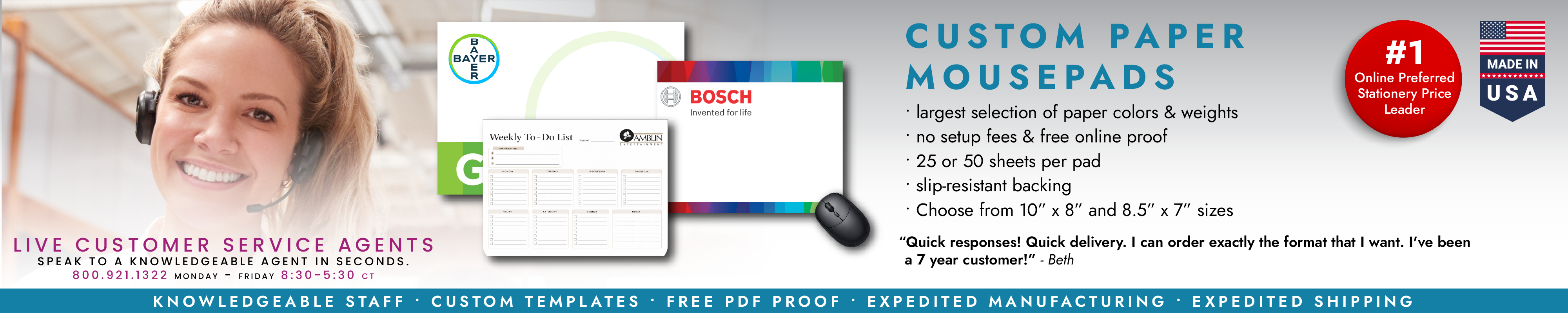 Custom Notepads