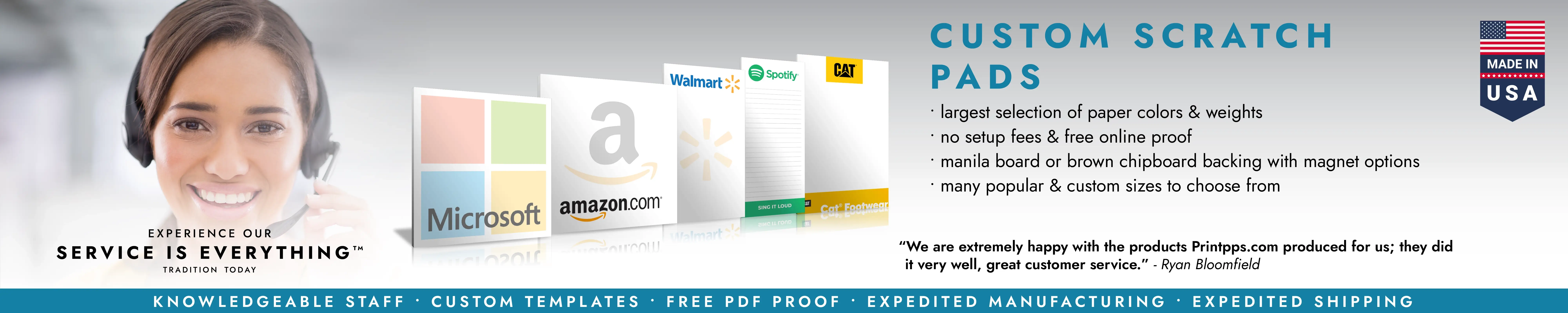 Custom Scratch Notepads