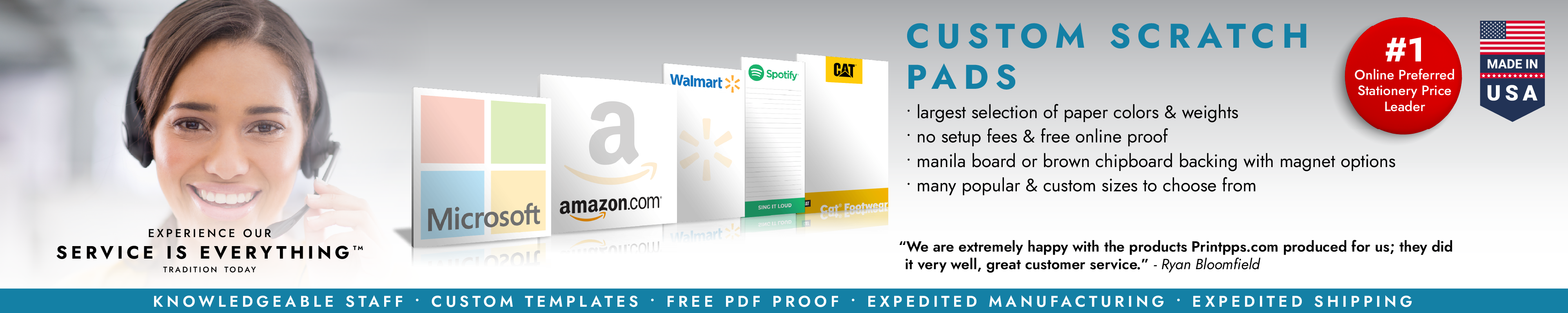 Custom Scratch Notepads