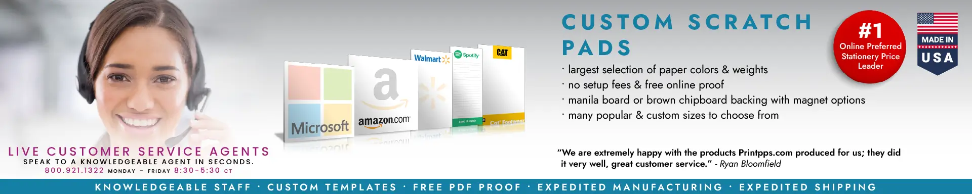 Custom Scratch Notepads