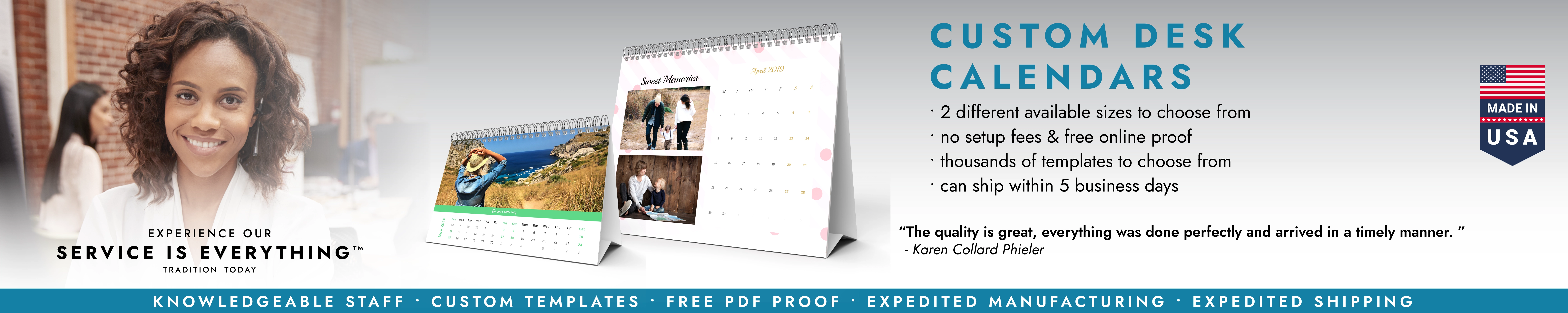 Custom Desk Calendars