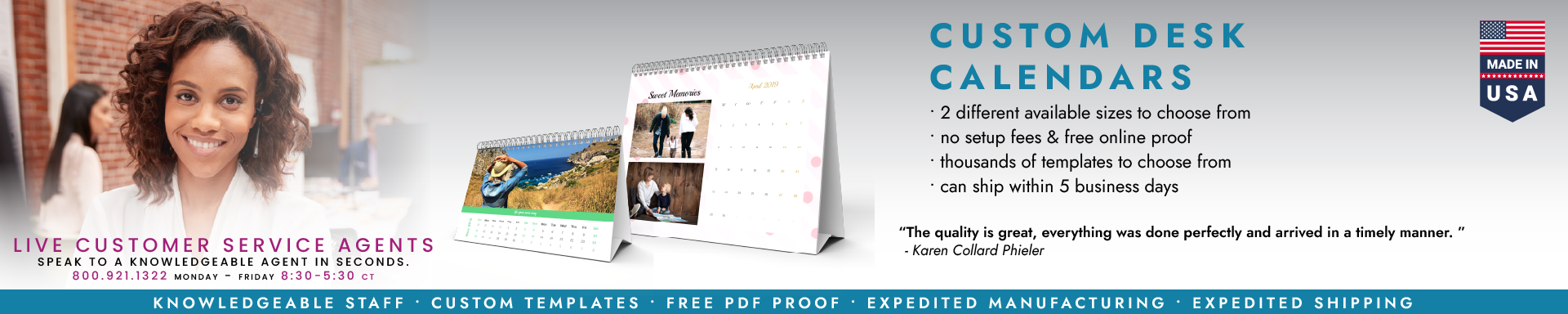 Custom Desk Calendars