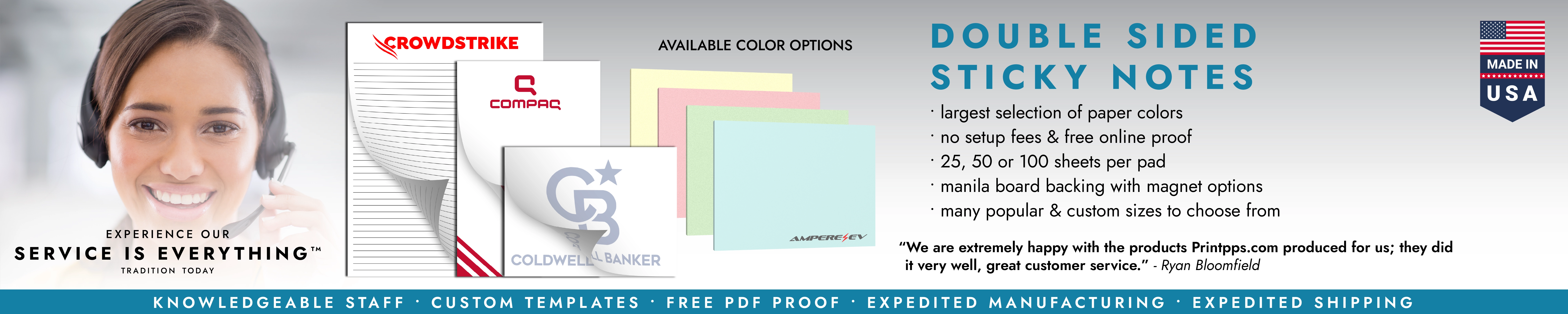 Double Sided Sticky Notes