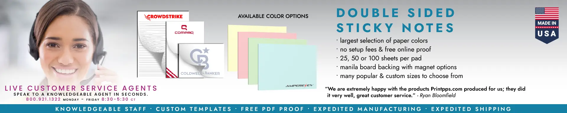 Double Sided Sticky Notes