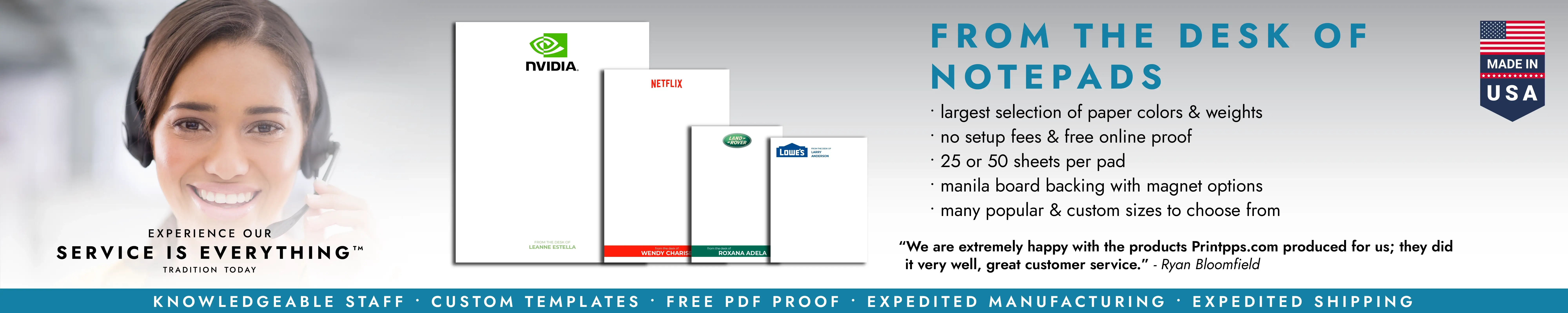 From the Desk of Notepads