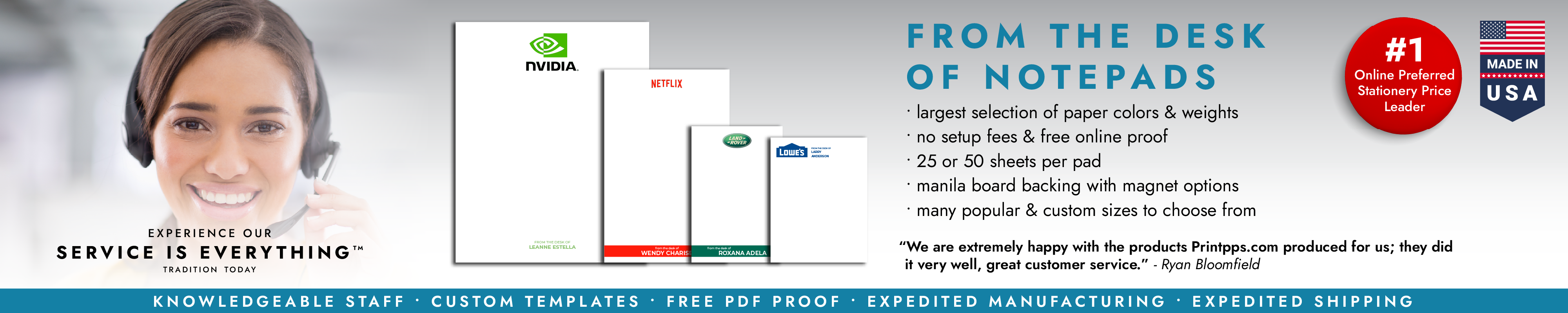 From the Desk of Notepads