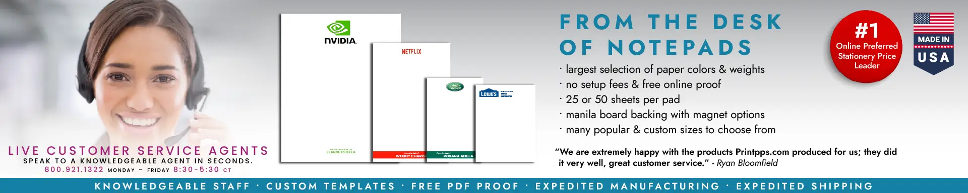 From the Desk of Notepads