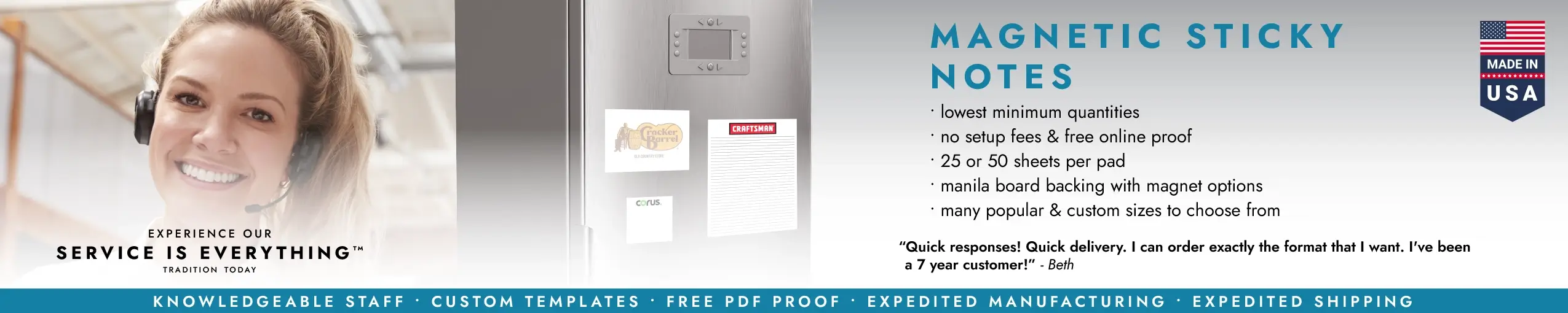 Magnetic Sticky Notes