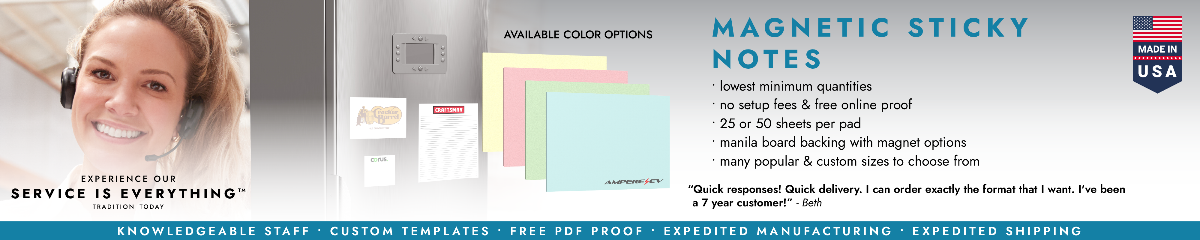 Magnetic Sticky Notes