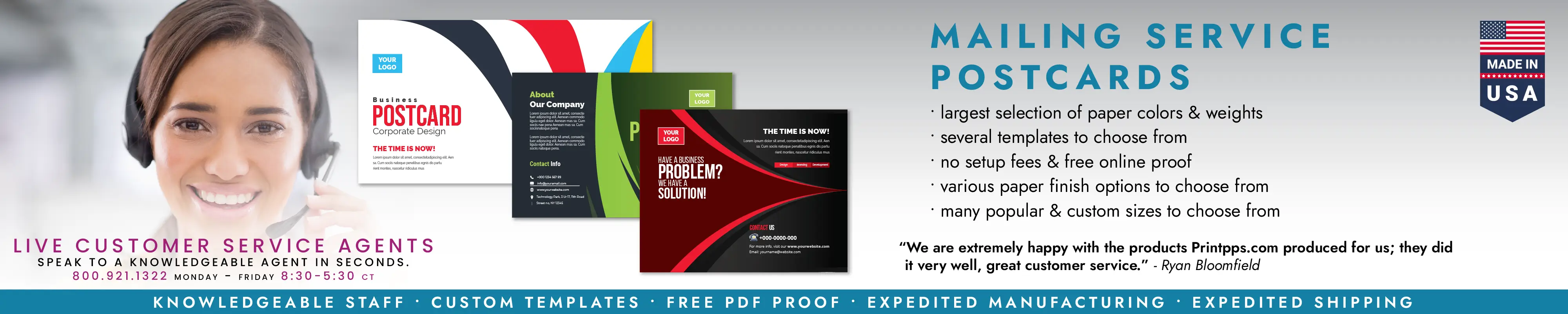 Mailing Service Postcards