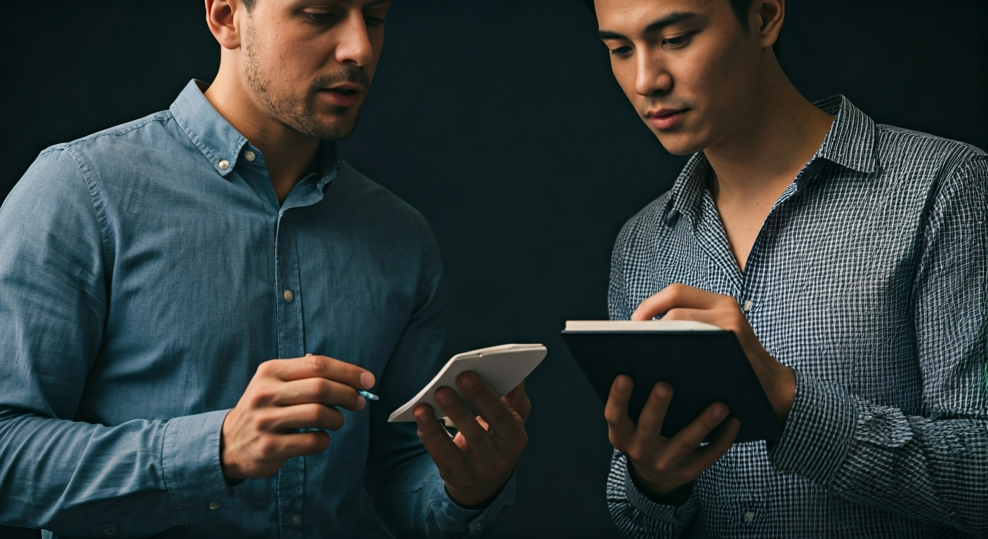 Notepads make it easy to share ideas