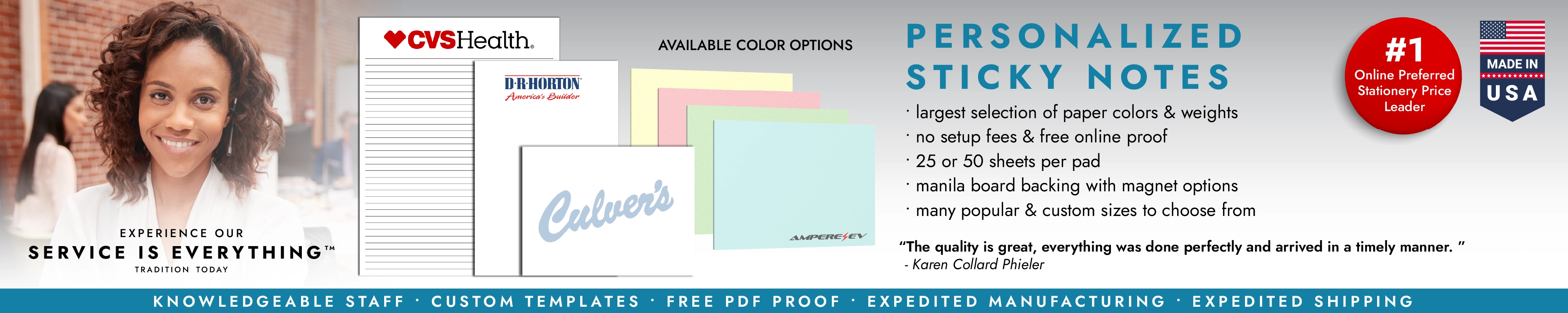 Personalized Sticky Notes