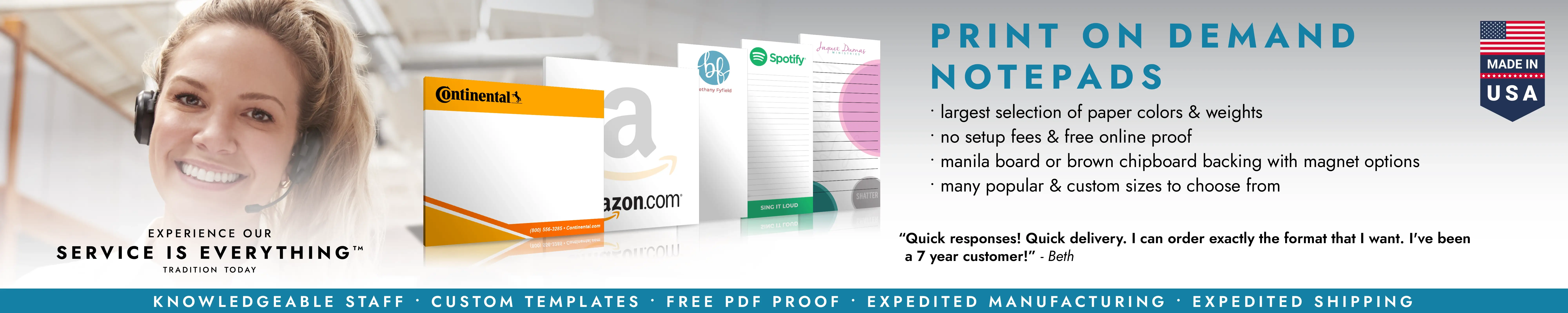 Print on Demand Notepads