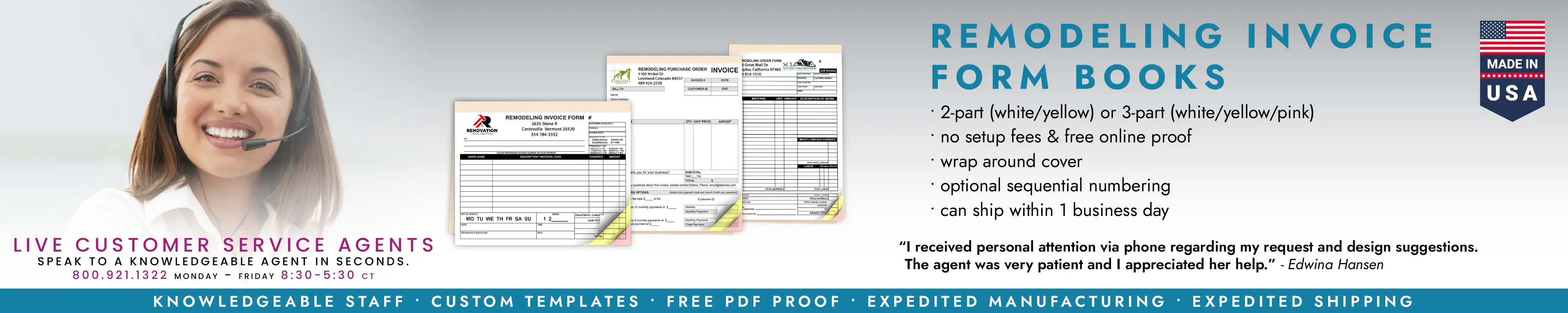 Remodeling Invoice Form Books