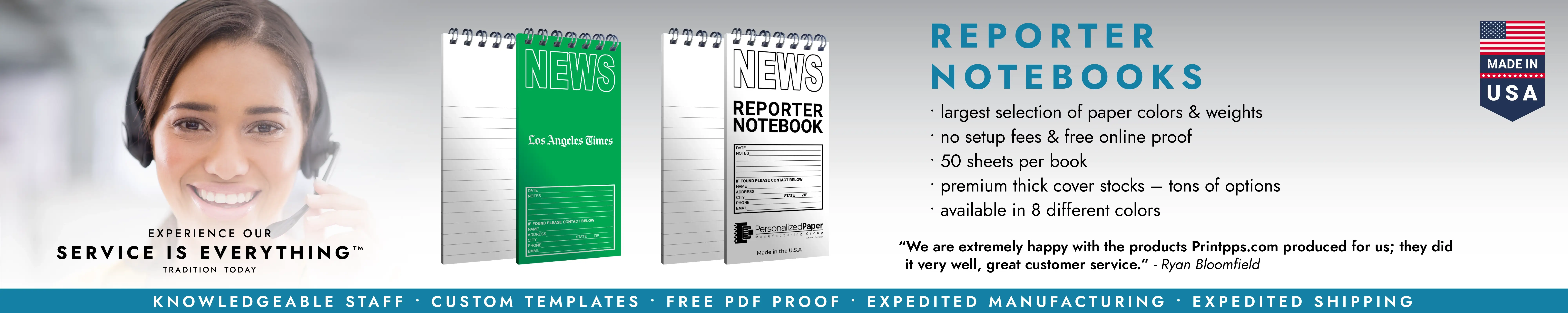 Reporters Notebooks