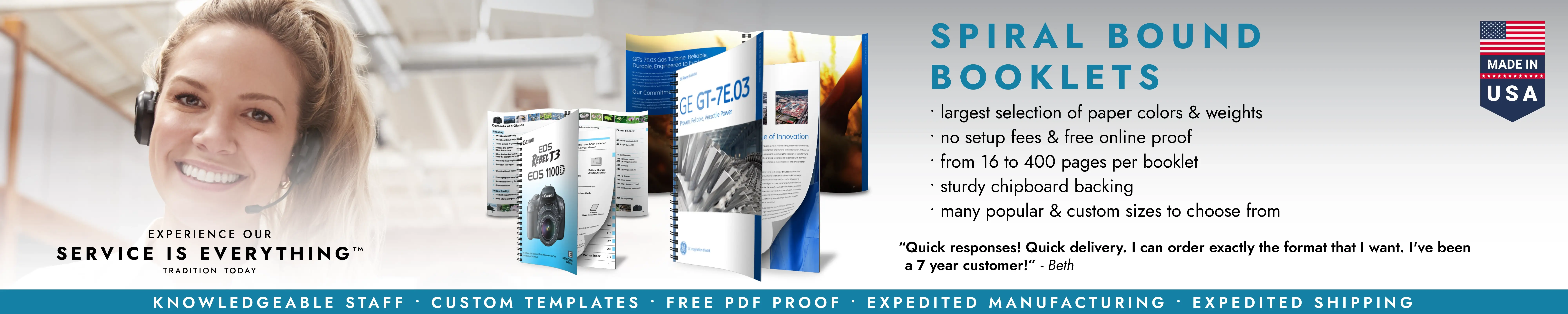 Spiral Bound Booklets