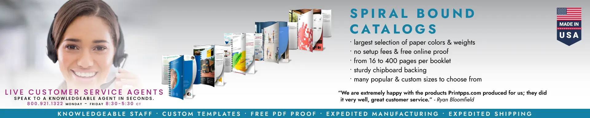 Spiral Bound Catalogs