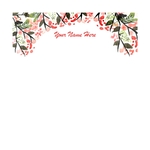 Berries & FlowersNon-Lined Design