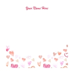 Multimedia HeartsNon-Lined Design