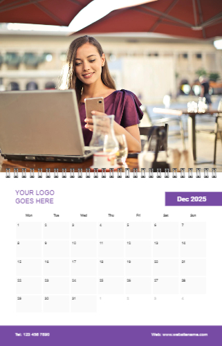 DS Wall Calendar Template