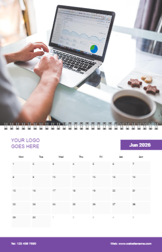 DS Wall Calendar Template