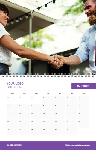 DS Wall Calendar Template