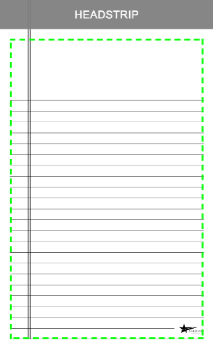 College Ruled (Medium Ruled)