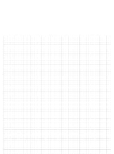 Custom Cover with6 sq/in Grid