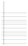Narrow Ruled