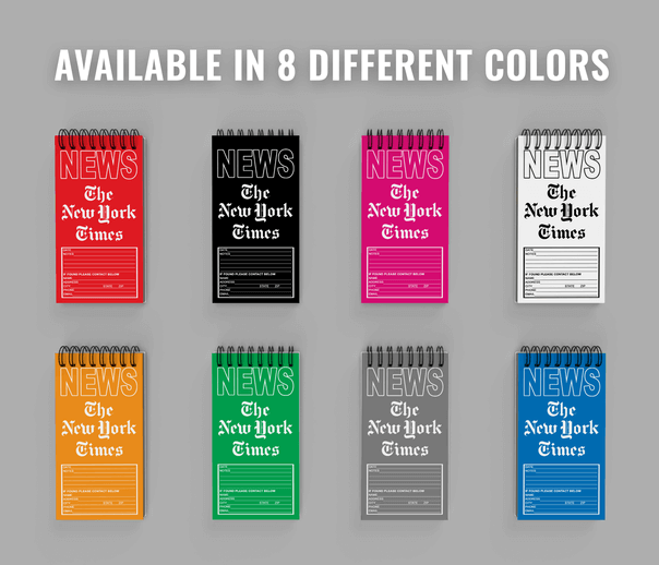 Custom Reporters Notebooks: 4” x 8” | PrintPPS.com®