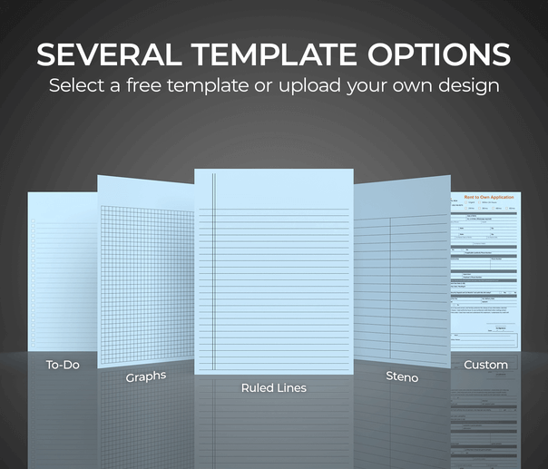 Blue Legal Pads | PrintPPS.com®