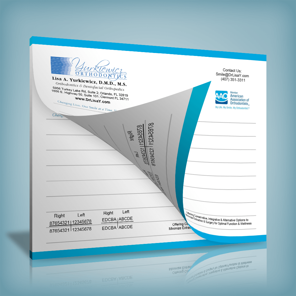 Double Sided Notepads: 4” x 3” | PrintPPS.com®