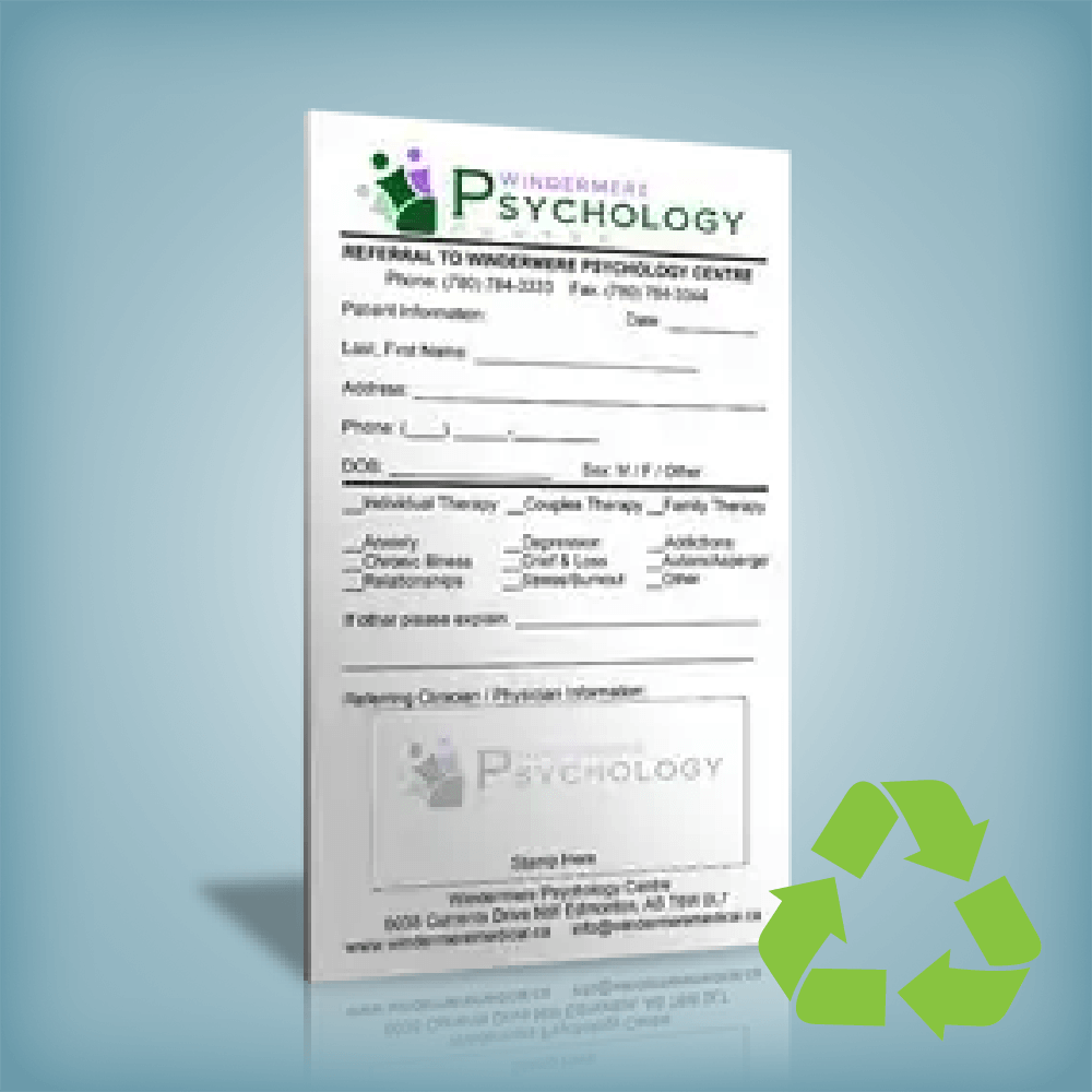 Recycled Business Form Pads: 5.5” x 8.5” | PrintPPS.com®